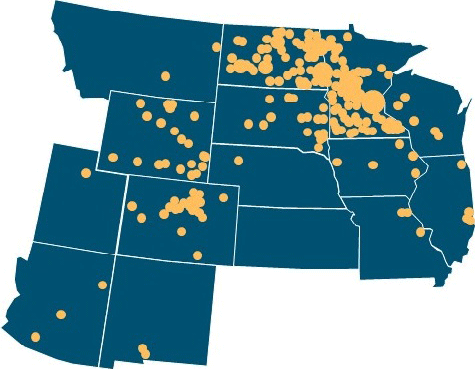 map of parters